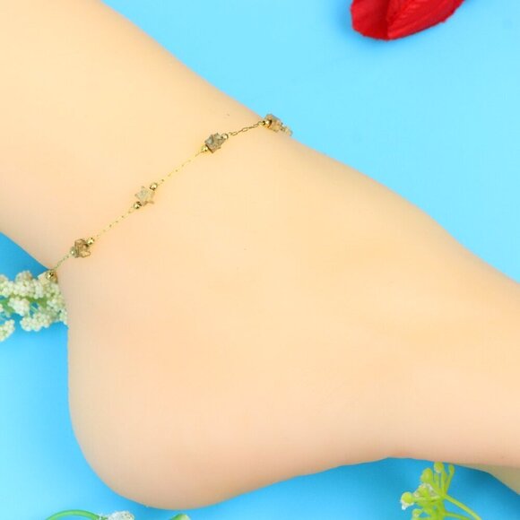 Elegant Handmade Anklet – Perfect for Women & Girls | Ideal Gift Option, DYC1313 - Picture 3 of 7